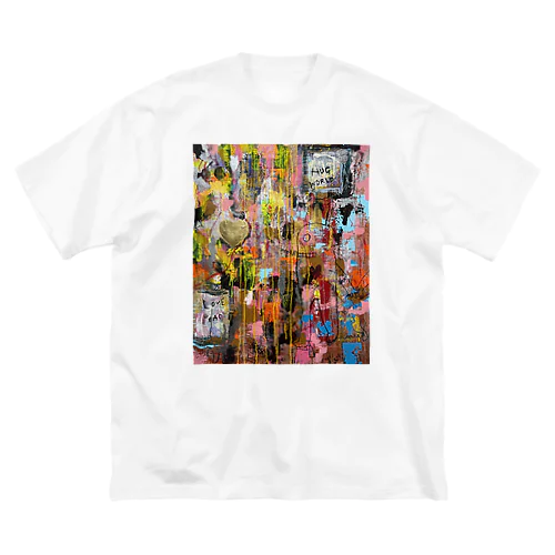 手を繋いで Big T-Shirt