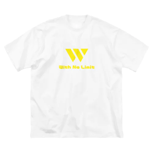 With No Limit ロゴ Yellowバージョン Big T-Shirt