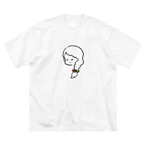 すいかちゃん ビッグシルエットTシャツ