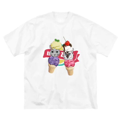 momo & rin ビッグシルエットTシャツ