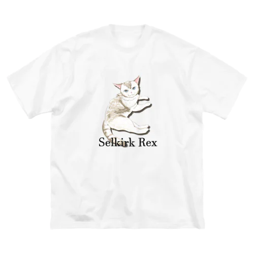 セルカークレックスの猫ポム ビッグシルエットTシャツ