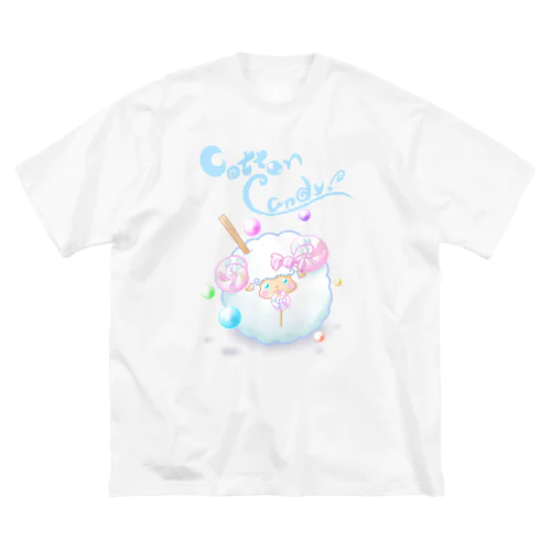 Cotton Candy! Tシャツ Big T-Shirt