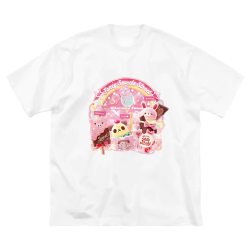 Fancy Sweets Street No.01 Big T-Shirt