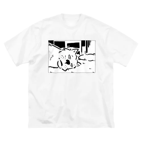 無気力な犬 ビッグシルエットTシャツ