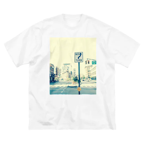 NO TURN ビッグシルエットTシャツ