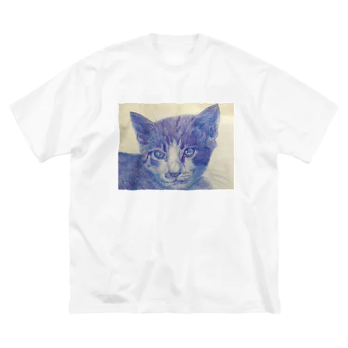 渋色猫 Big T-Shirt