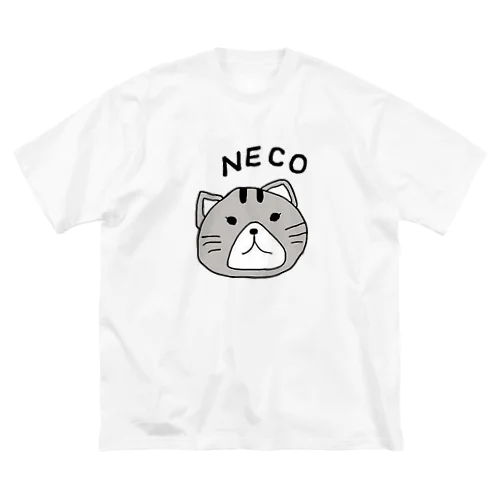 ねこ（NECO)　 ビッグシルエットTシャツ