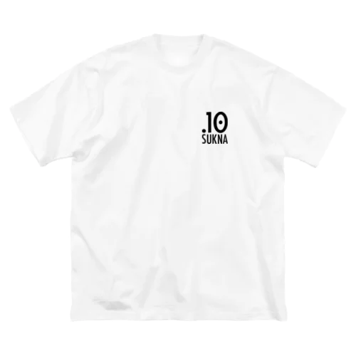 .10SUKNA【ソニニチロver02】(黒文字) ビッグシルエットTシャツ