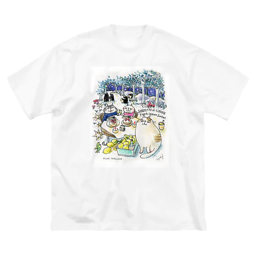 CatChips森のカフェ Big T-Shirt