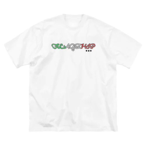 FLAGSHIPロゴ ビッグシルエットTシャツ