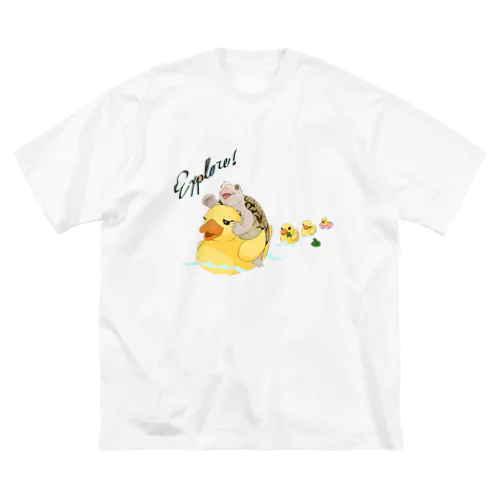 go!go!カブニ探索隊！ ビッグシルエットTシャツ