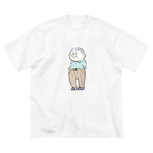 おじいちゃん先生のズボンあるある ビッグシルエットTシャツ