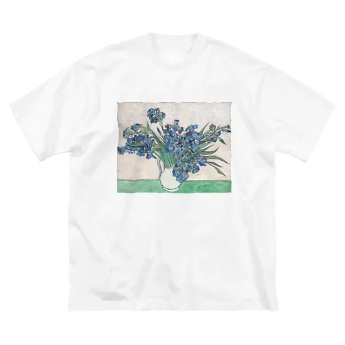 ゴッホ《 アイリス 》 ビッグシルエットTシャツ