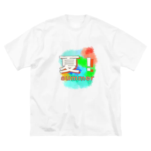 summer ビッグシルエットTシャツ