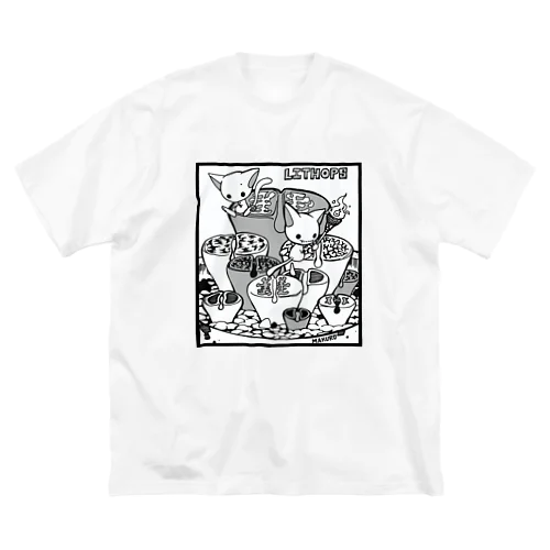 Shadow cat(リトープス) ビッグシルエットTシャツ