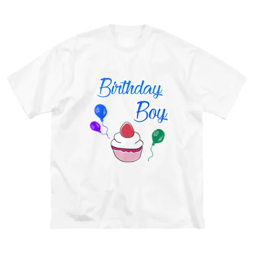 birthday boy ビッグシルエットTシャツ