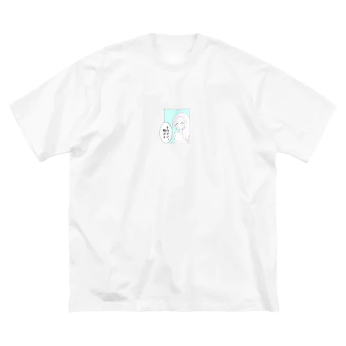 逃げないインを教えてくれるGirl ビッグシルエットTシャツ