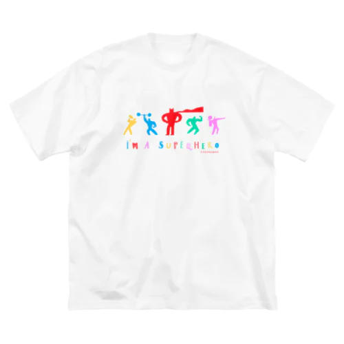 I'm a SUPERHERO ビッグシルエットTシャツ