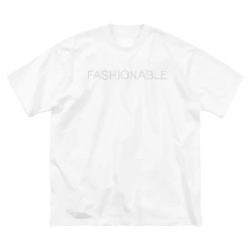 FASHIONABLE LOGO ビッグシルエットTシャツ