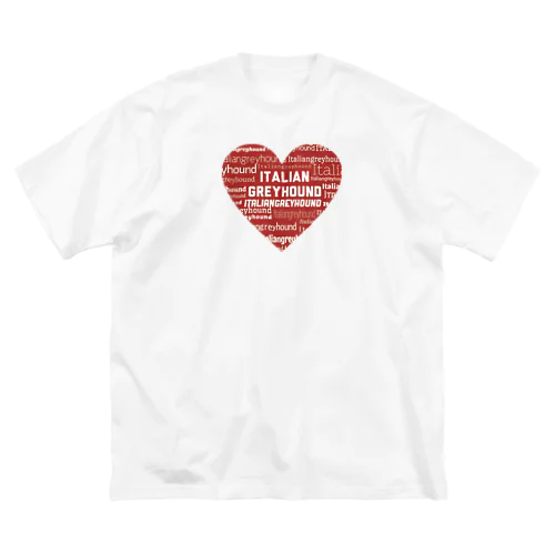 イタグレ ❤️ ビッグシルエットTシャツ