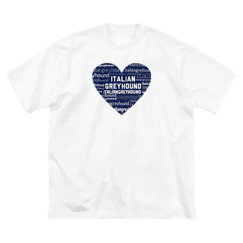 イタグレ 💙  ビッグシルエットTシャツ