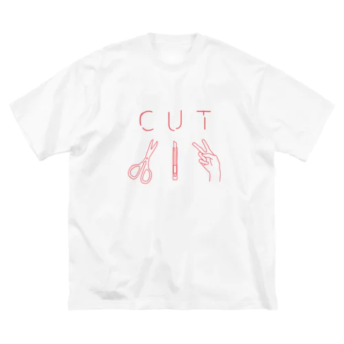 CUT ビッグシルエットTシャツ