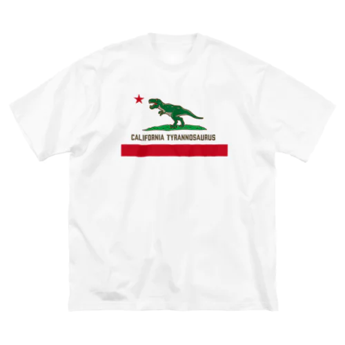 カリフォルニア・ティラノサウルス【パロディー商品】 ビッグシルエットTシャツ