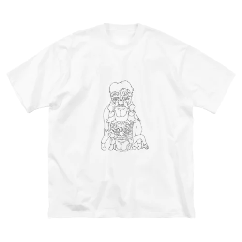 NIKOICHI君 ビッグシルエットTシャツ