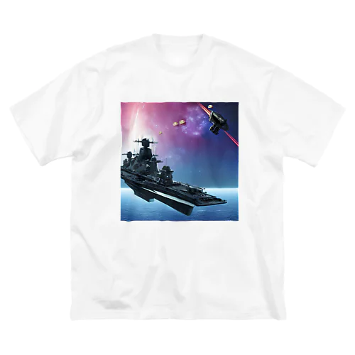 宇宙戦艦ネオパークス 루즈핏 티셔츠