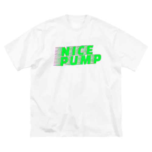 NICE PUMP LOGO  ビッグシルエットTシャツ