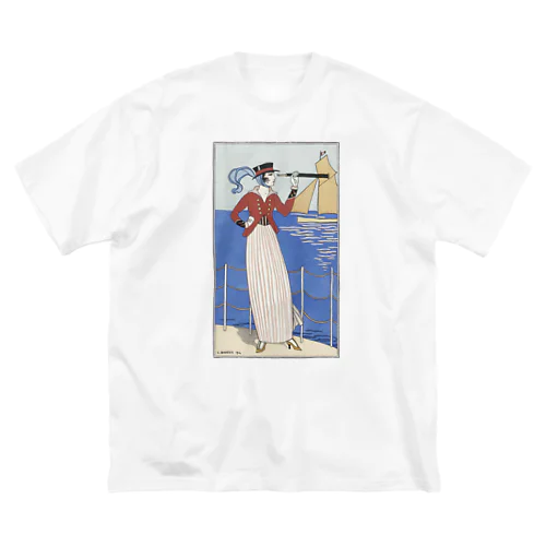 ジョルジュ・バルビエ “Costume de Yacht” Big T-Shirt