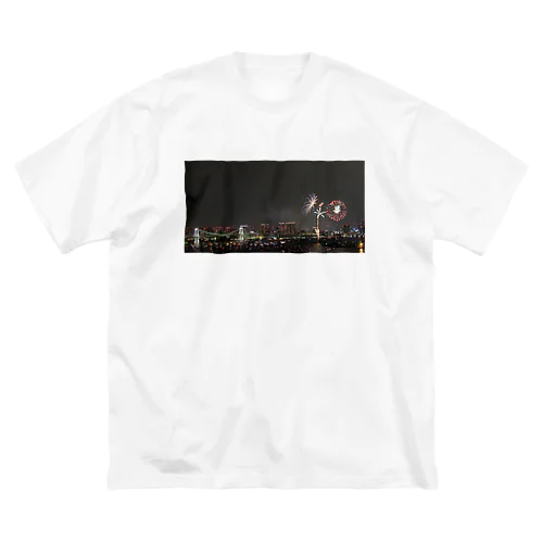 東京湾大華火祭 No.1 - Firework Festival - ビッグシルエットTシャツ