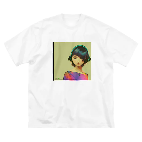【dGirlsNFTs】＃342  Rino Big T-Shirt