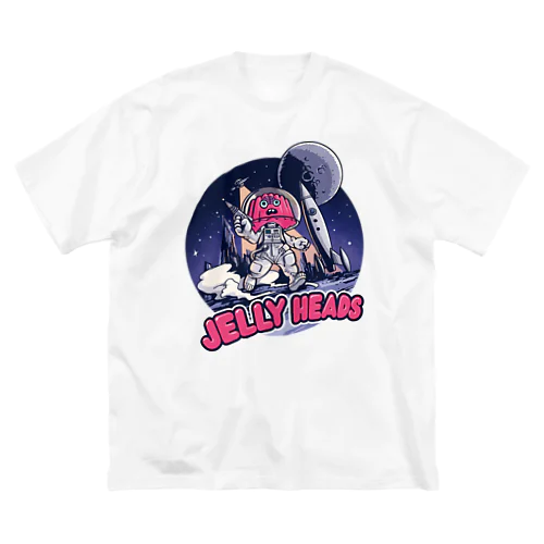 JELLY HEADS ASTRONAUT ビッグシルエットTシャツ