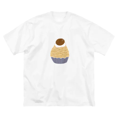 ドット絵モンブラン ビッグシルエットTシャツ