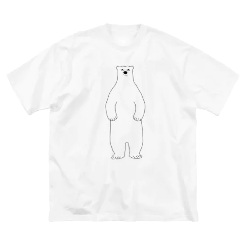 しろくま ビッグシルエットTシャツ