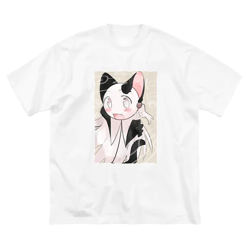 ににちゃん(オリ棒) ビッグシルエットTシャツ