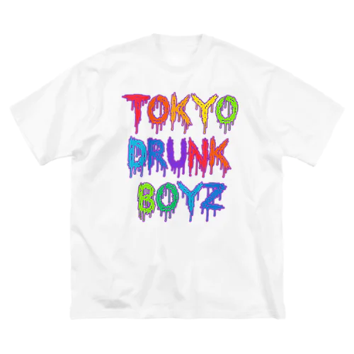 TDB “hebereke” tee ビッグシルエットTシャツ