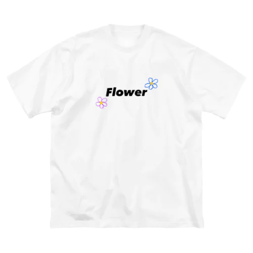 Flower ビッグシルエットTシャツ
