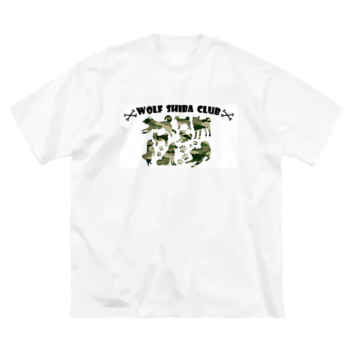 ウルフ柴犬 Big T-Shirt