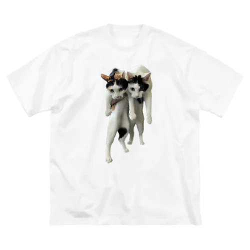 双子猫 Big T-Shirt