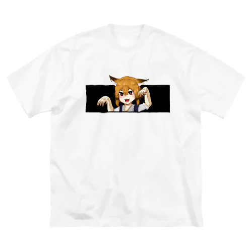 キツネ娘 ビッグシルエットTシャツ