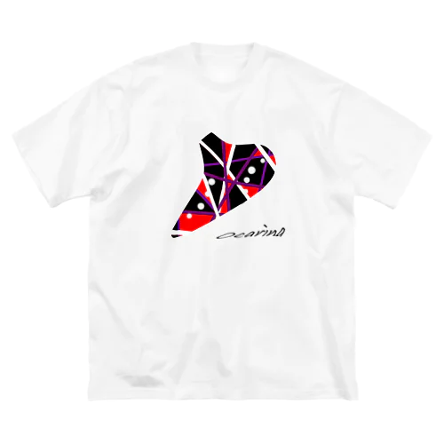 ocarinaダークカラー ビッグシルエットTシャツ