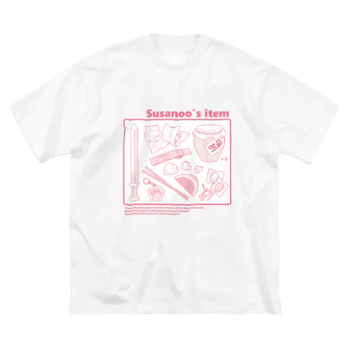 Susanoo's item (赤) Big T-Shirt