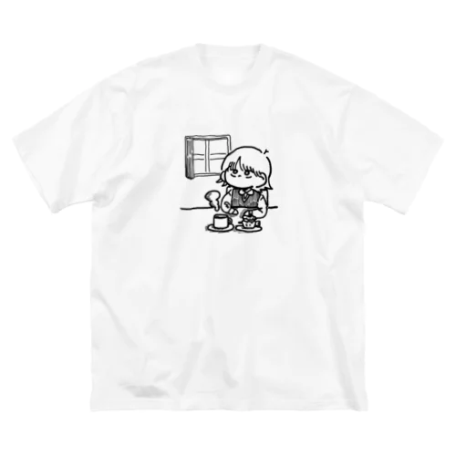 ゆるいコーヒーブレイク ビッグシルエットTシャツ