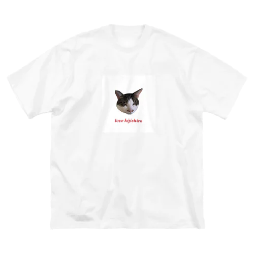 kijishiro lover (きじしろねこ) ビッグシルエットTシャツ