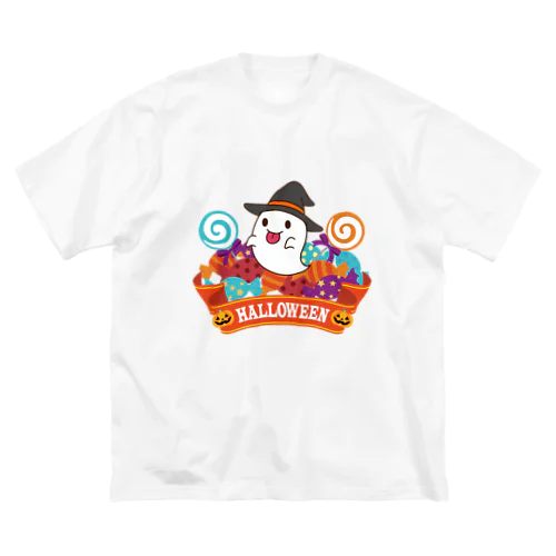 ハロウィンオバケ ビッグシルエットTシャツ