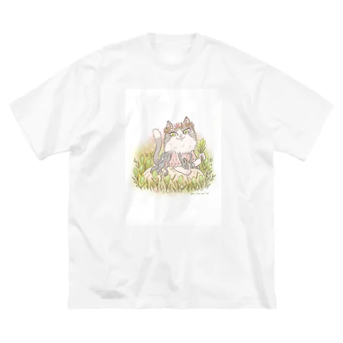 プリンセスねこさま ビッグシルエットTシャツ