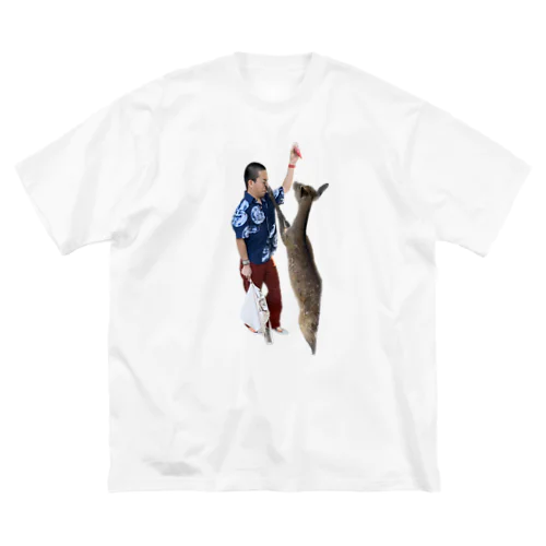 Deer punch👊💥 ビッグシルエットTシャツ