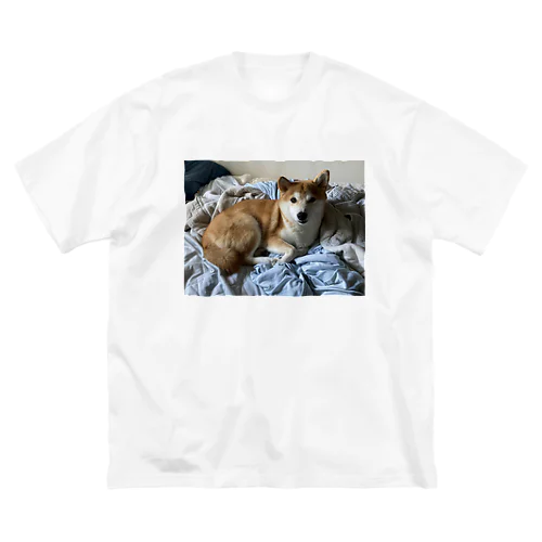 寝床犬 ビッグシルエットTシャツ